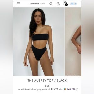 437 Swim Aubrey Top